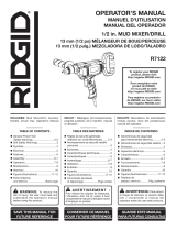 RIDGID R7122 User guide