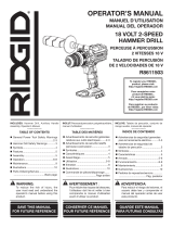 RIDGID R9652 User guide
