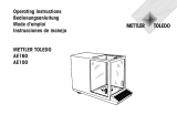 Mettler Toledo For AE160 Analytical Balance Operating instructions