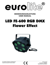 EuroLite LED FE-600 RGB DMX User manual