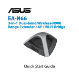 Asus N900 Owner's manual
