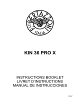 Bertazzoni KIN 36 PRO X User manual