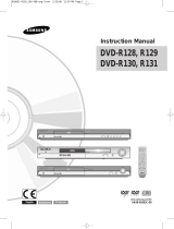 Samsung DVD-R128 User manual