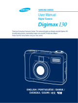 Samsung Digimax 130 User manual