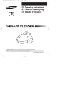 Samsung VC-5980V User manual