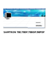 Samsung 78DF User manual