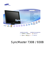 Samsung SYNCMASTER 730B User manual