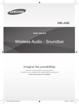 Samsung ‎מקרן קול קעור עם סאב וופר 300 W 2.1 Ch Bluetooth User manual