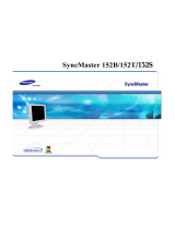 Samsung SYNCMASTER152T User manual