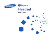 Samsung HM1700 User manual