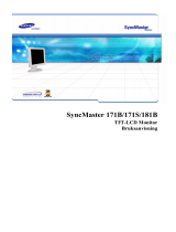Samsung 171B Owner's manual