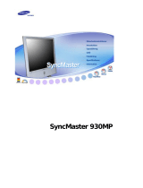 Samsung 930MP Owner's manual