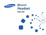 Samsung HM-1300 User manual