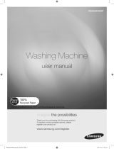 Samsung WD0854W8NF1 User manual