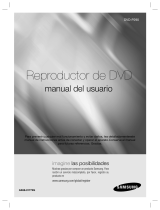 Samsung DVD-P290 User manual