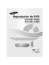 Samsung DVD-F1080 User manual