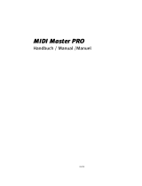 Terratec MIDIMASTERPRO Owner's manual