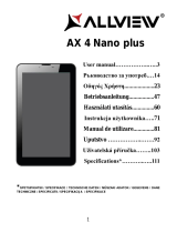 Allview AX4 Nano Plus alb User manual