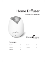 Young Living Home Diffuser Operating instructions
