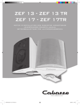 CABASSE ZEF 13 / ZEF 13 TR Owner's manual