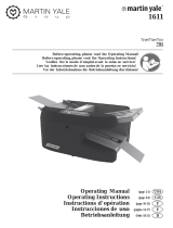 MyBinding Martin Yale 1611 AutoFolder Paper Folding Machine User manual