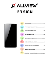 Allview E3 Sign User manual