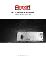 Elation IP-1000 IP63 Rated Fogger User manual