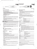 TFA Electronic Medical Thermometer Owner's manual