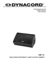 DYNACORD AM12 Owner's manual