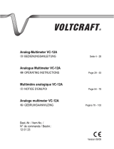 VOLTCRAFT VC-12A Owner's manual