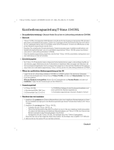 Telekom Sinus 154 DSL Owner's manual