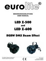 EuroLite LED Z-500 User manual