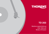 Thorens TD 203 User manual