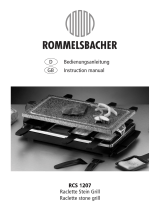 Rommelsbacher RCS 1207 User manual