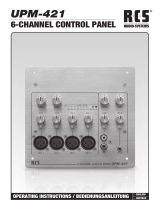 RCS UPM-421 Owner's manual