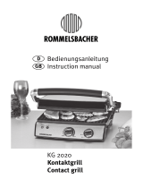 Rommelsbacher KG 2020 User manual
