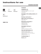 Whirlpool WMD 763BQ EU User guide