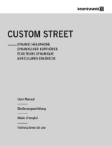 Beyerdynamic CUSTOM STREET White User manual