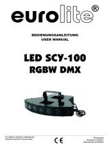 EuroLite LED SCY-100 RGBW DMX User manual