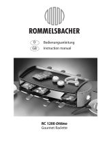 Rommelsbacher RC 1200 User manual