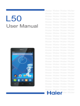 Haier L50 User manual