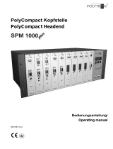 POLYTRON SPM 1000 Plus PolyCompact base unit 10 module Operating instructions