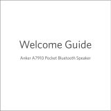 Anker Pocket Bluetooth Speaker User manual