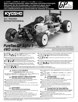 Kyosho PURETEN GP ALPHA 3 4WD Owner's manual