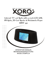 Xoro HMT 350 Owner's manual