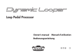 Vox Dynamic Looper – VDL1 Owner's manual