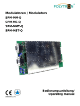 POLYTRON SPM-MM/MMT-Q AV/TV modulator mono Operating instructions