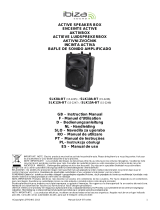 Ibiza Sound SLK12A-BT User manual