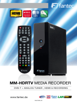 Fantec MM-HDRTV User manual