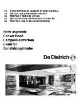 De Dietrich DHT1119X Owner's manual